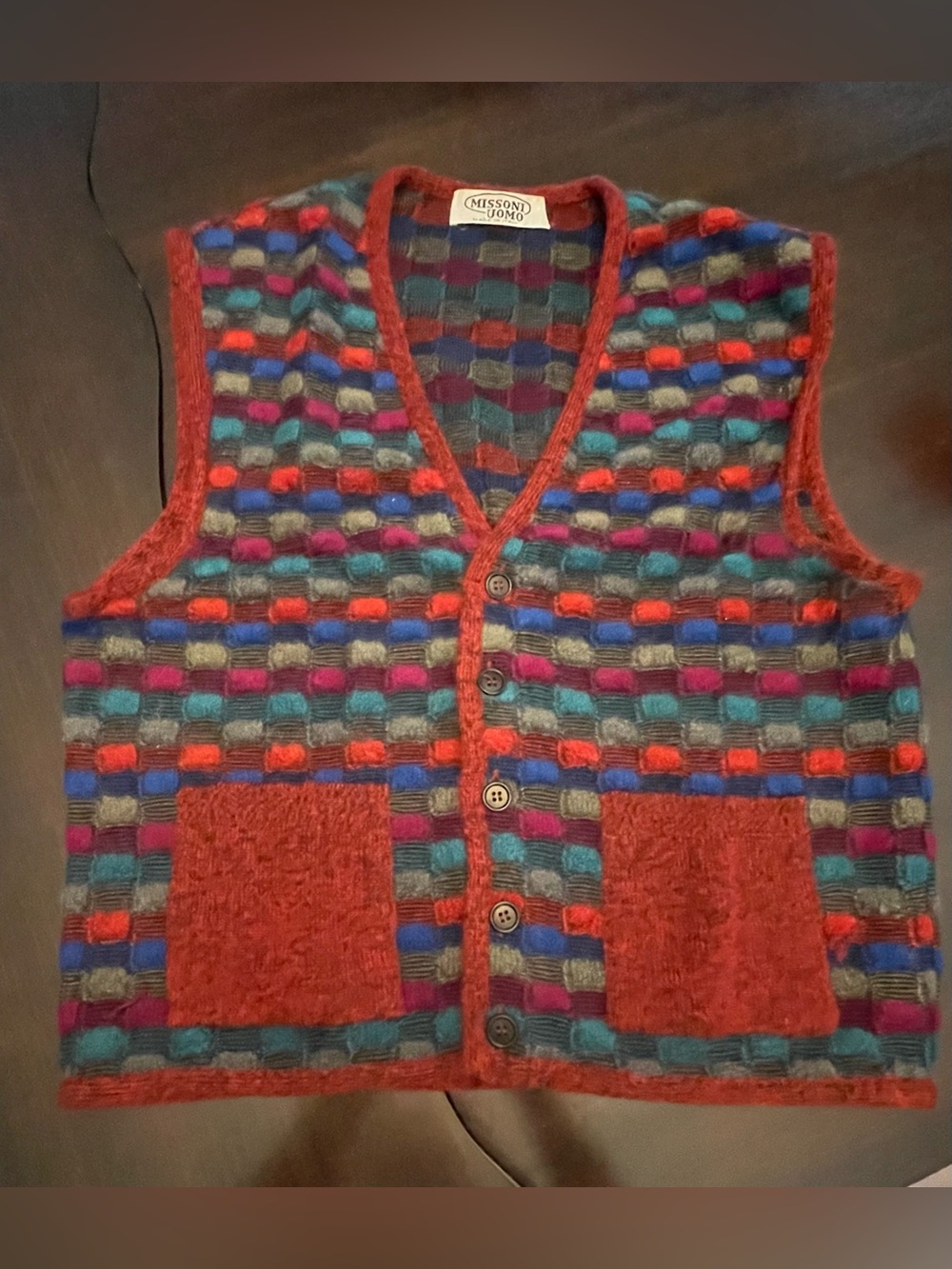 Missoni Multicolor Knit Vest